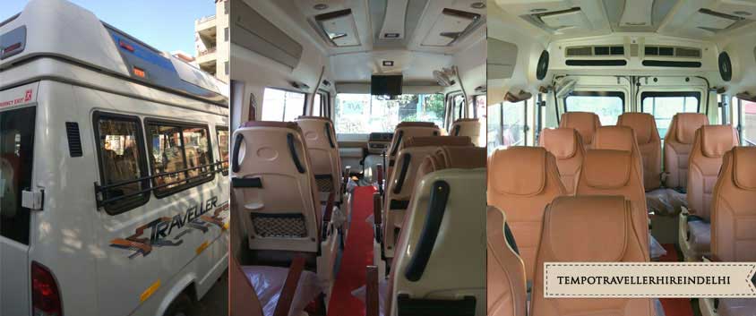 12 seater luxury tempo traveller in delhi