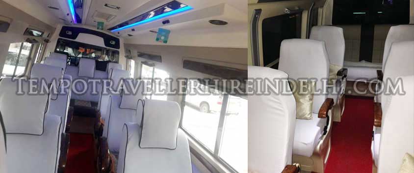 6 seater with bed 1x1 deluxe tempo traveller