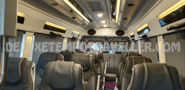 15 seater luxury all pushback seats pkn modified tempo traveller hire in delhi