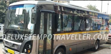 21 seater marcopolo luxury mini coach hire in delhi