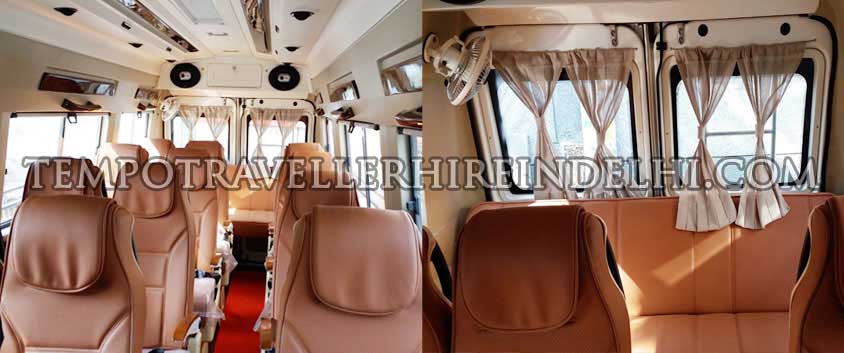 16 seater tempo traveller