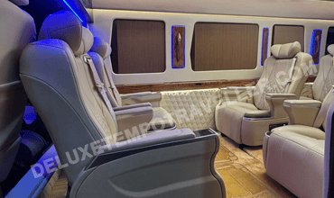 10+1 seater super luxury force urbania luxury van on rent in delhi