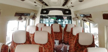 12 seater 2x1 luxury maharaja tempo traveller