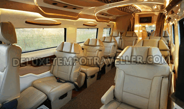 8 seater makeup vanity van with toilet washroom hire in delhi