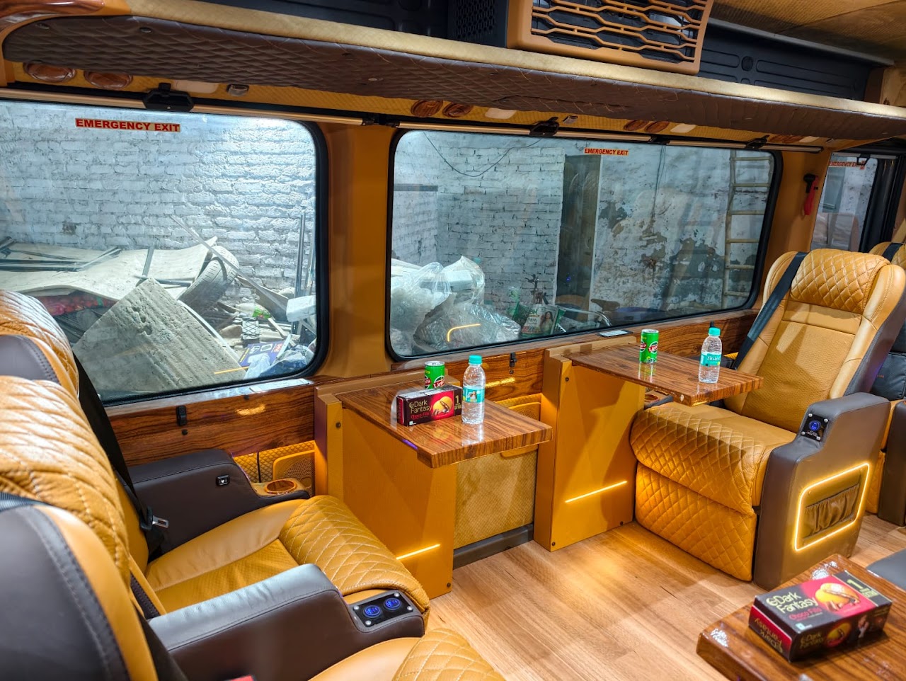 premium force urbania van on rent in delhi