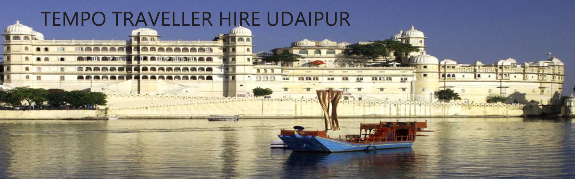luxury tempo traveller hire in udaipur rajasthan, deluxe 1x1 tempo traveller hire udaipur