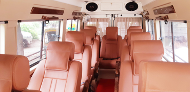 11 seater deluxe 1x1 tempo traveller hire in delhi