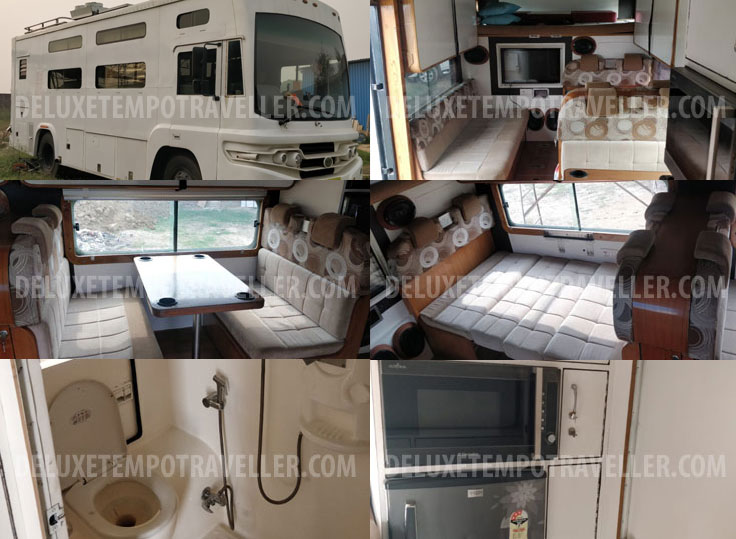 12 seater caravan luxury imported mini van hire in delhi india