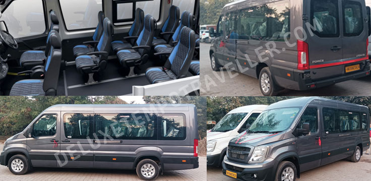 16 seater imported mercedes sprinter hire in delhi