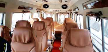 16 seater ac tempo traveller on rent in delhi