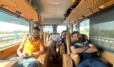 ultra luxury force urbania van on rent for chardham yatra
