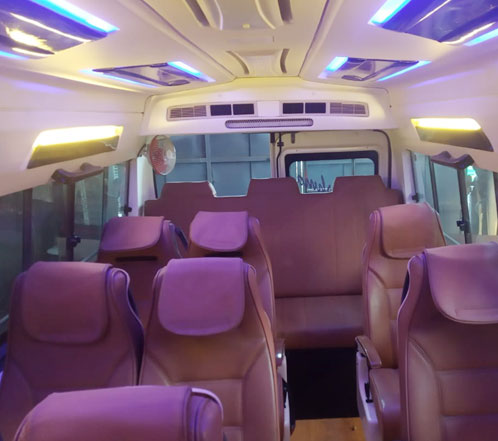 12 seater tempo travelller hire gurgaon